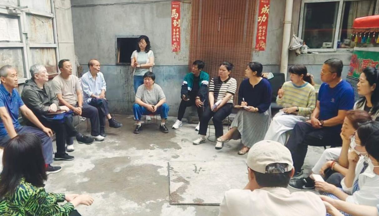 仁义社区板凳会 唠唠嗑解民忧
