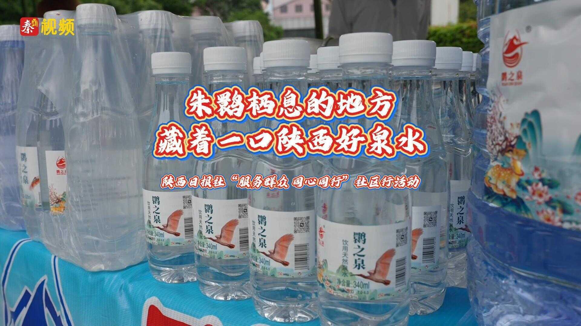 朱鹮栖息的地方 藏着一口陕西好泉水——陕西日报社“服务群众 同心同行”社区行活动