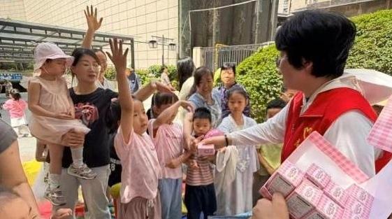 新时代文明实践站六一儿童节主题活动走进博望社区