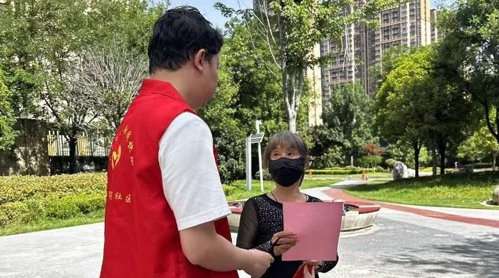 长安区郭杜街道书苑社区倡议全民降噪 用心守护考生备考环境