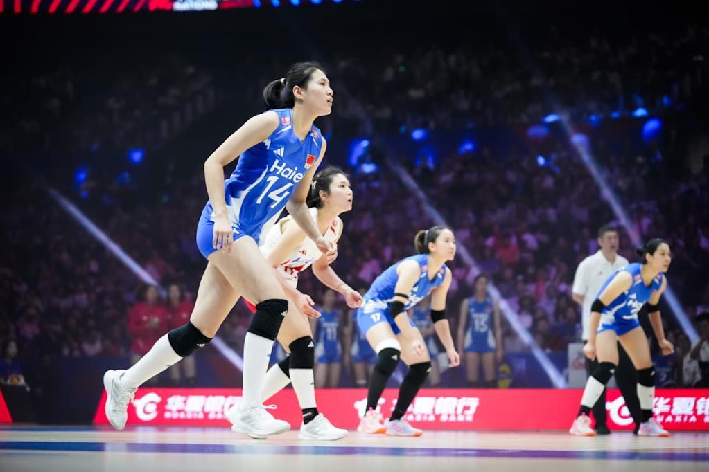 世界女排联赛南京站收官战：中国队3:1逆转战胜波兰队