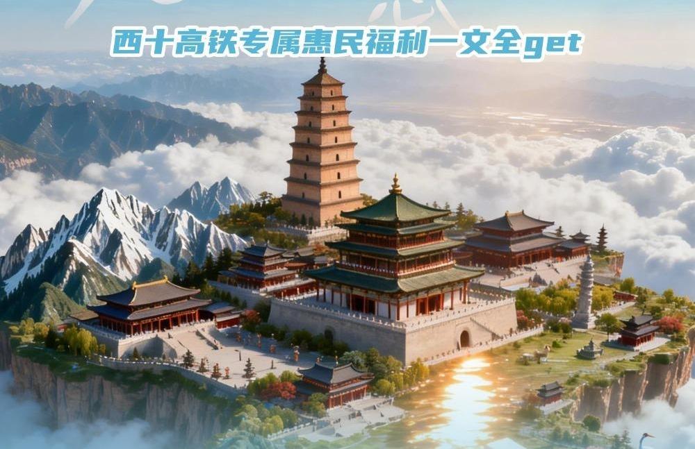 免票优惠！西十高铁专属惠民福利一文全get——陕西篇