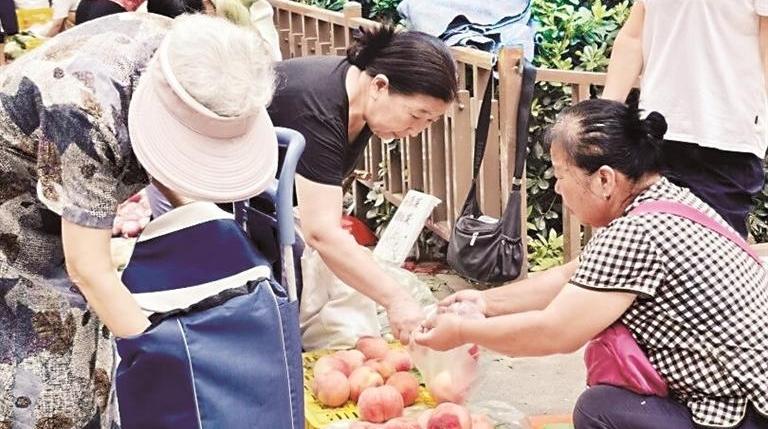 探访家门口的瓜果临时摊点