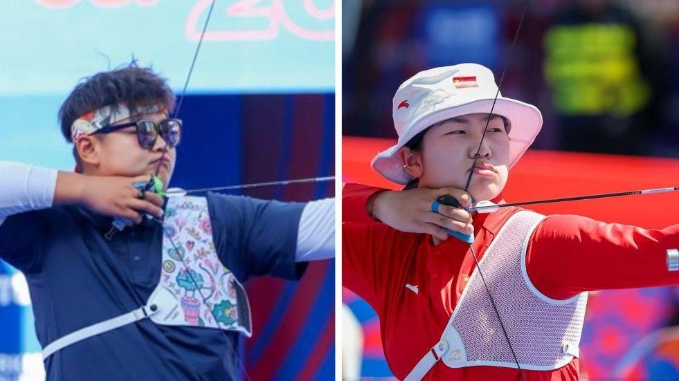 加赛输1环 中国队射箭世界杯马德里站反曲弓摘银