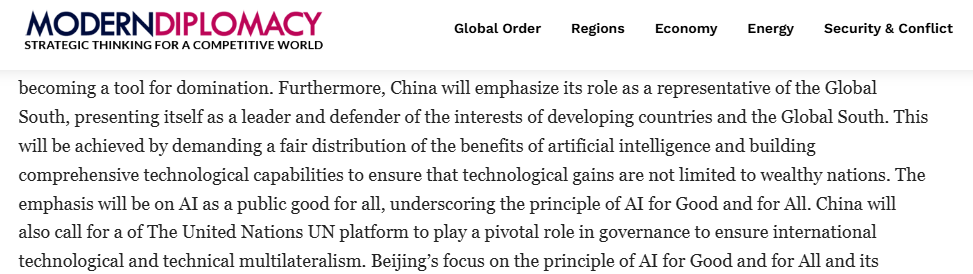 全球媒体聚焦 | 外媒热评中国为全球南方注入“智慧动能”