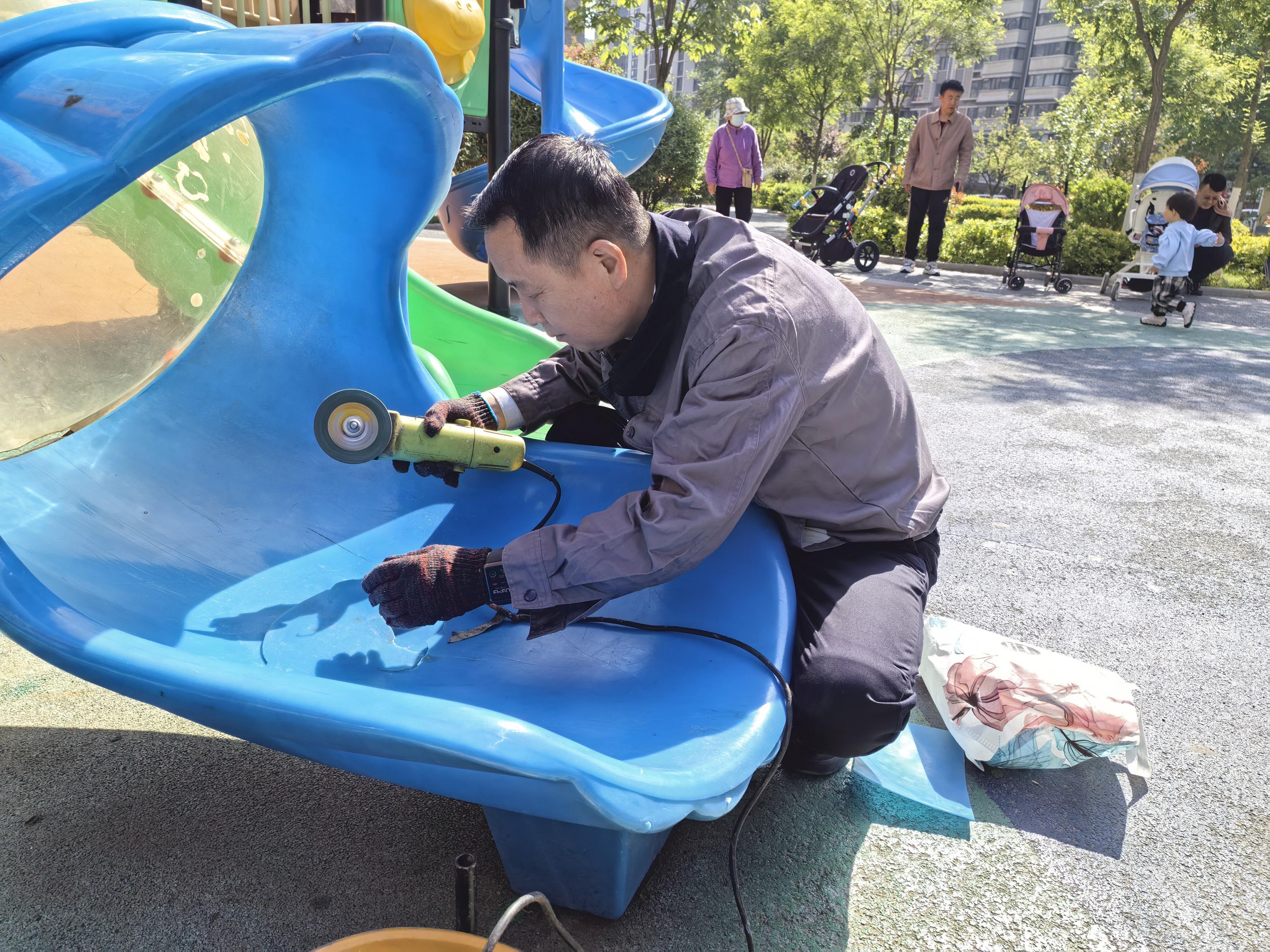 铜煤绣园管理中心：全力守护小区孩童平安假期