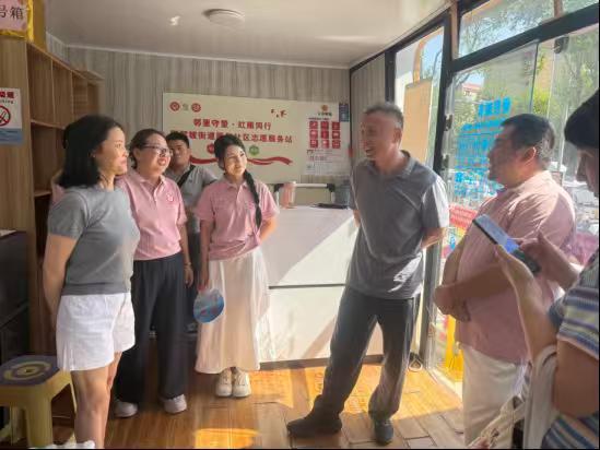 炎炎夏日送清凉 工会驿站暖人心