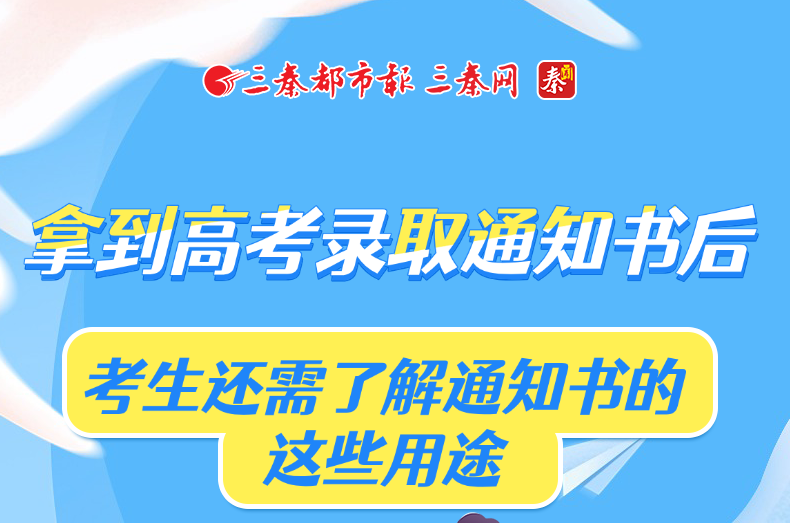 拿到高考录取通知书后考生还需了解通知书的这些用途