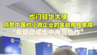 也门驻华大使点赞中国对小微企业的金融帮扶 希望促成也中商贸合作
