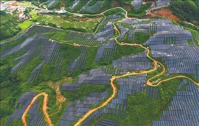 中广核老挝北部清洁能源基地一期100万千瓦光伏项目建成投运
