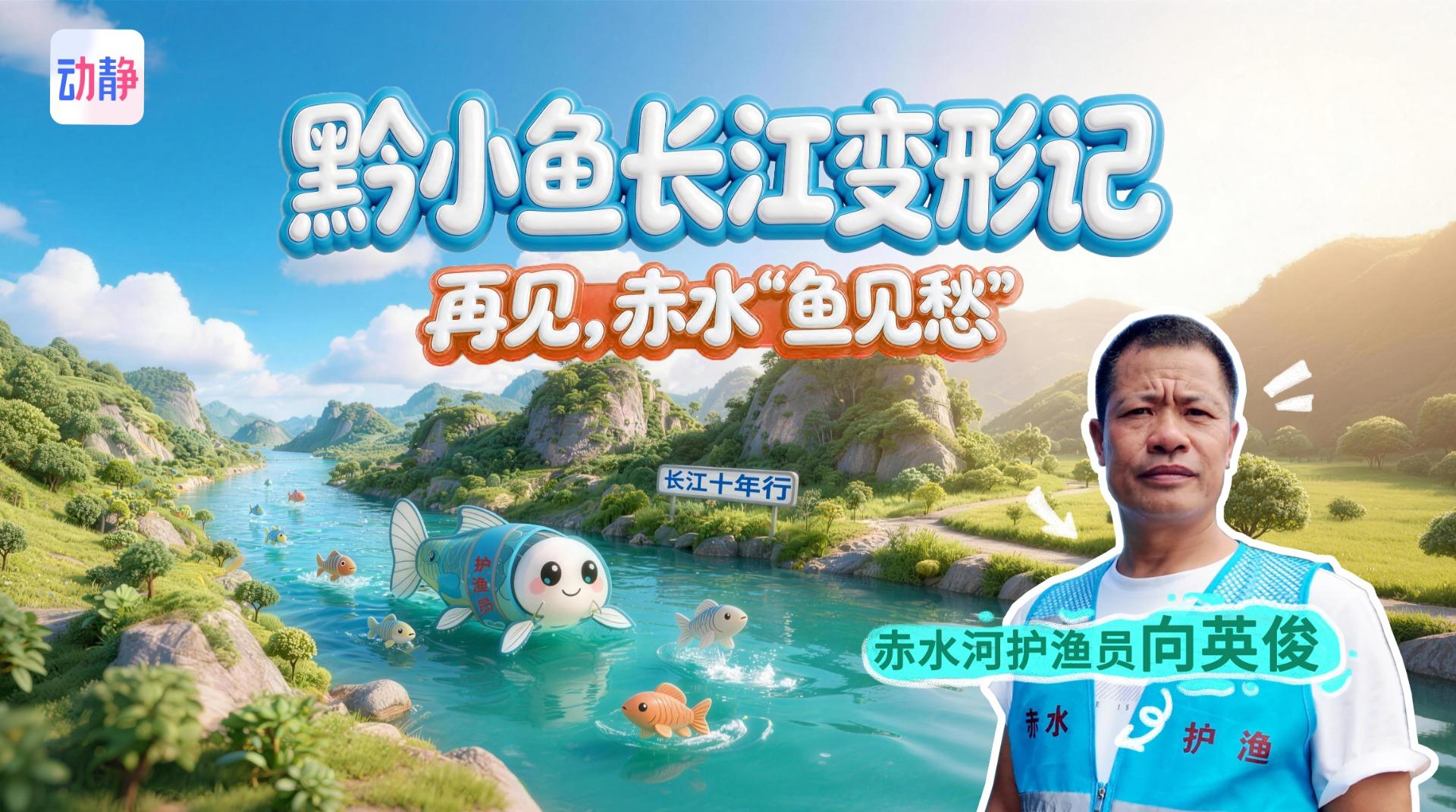 长江十年行丨黔小鱼长江变形记：再见，赤水“鱼见愁”
