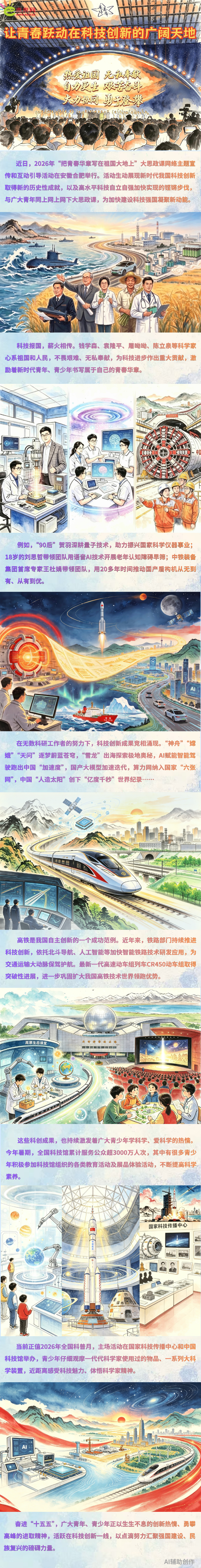 好评中国｜AI创意长漫：让青春跃动在科技创新的广阔天地