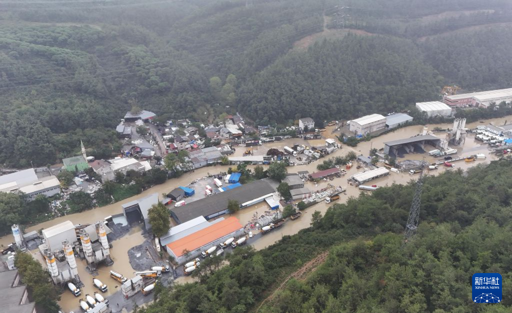 土耳其伊斯坦布尔强降雨引发洪涝